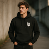iNTROVERT.ED Core Emblem Hoodie – Black